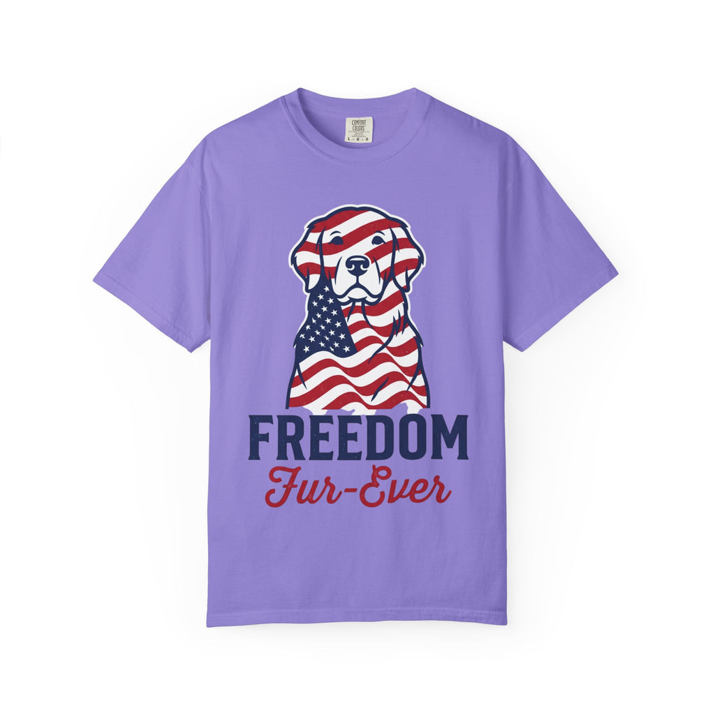 Freedom Fur-Ever Patriotic Dog T-Shirt