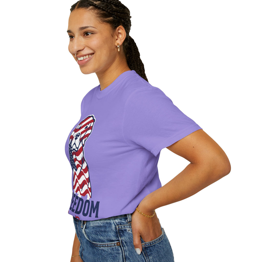 Freedom Fur-Ever Patriotic Dog T-Shirt