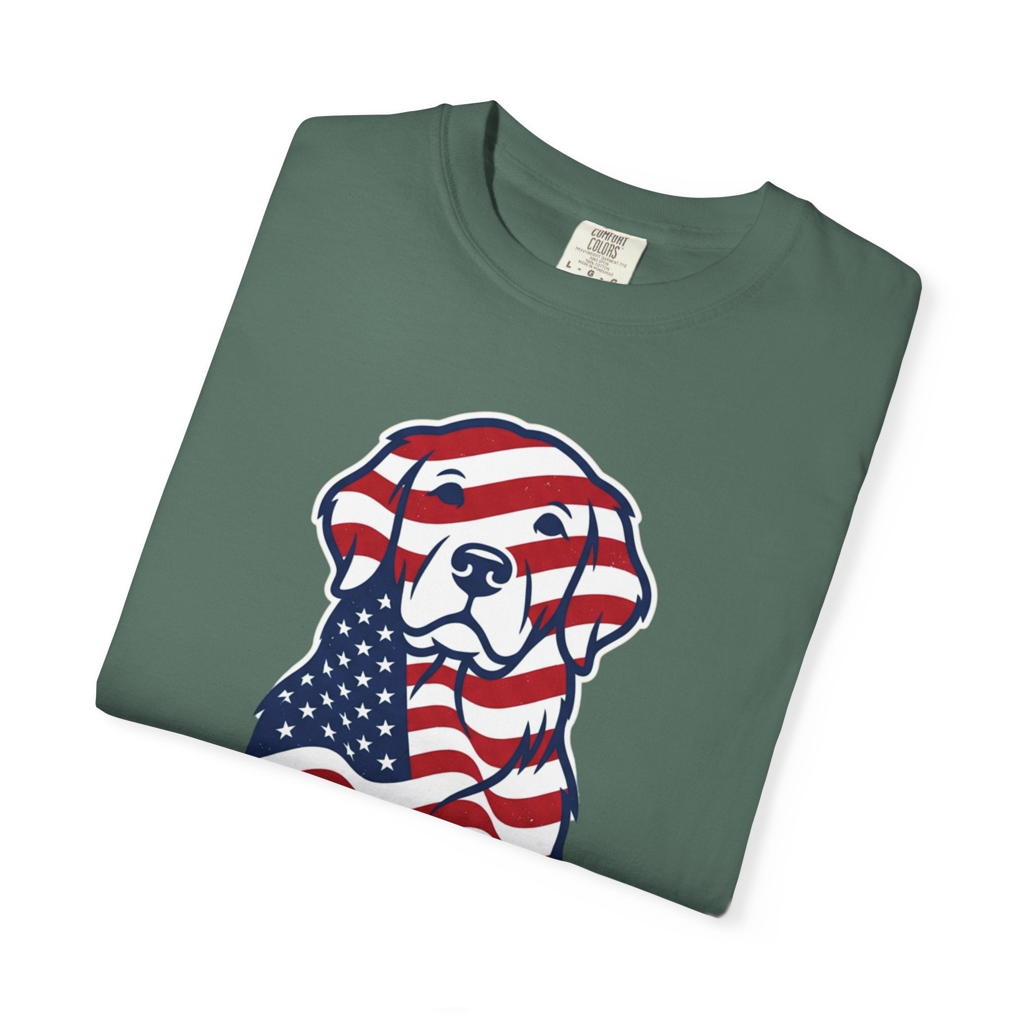 Freedom Fur-Ever Patriotic Dog T-Shirt