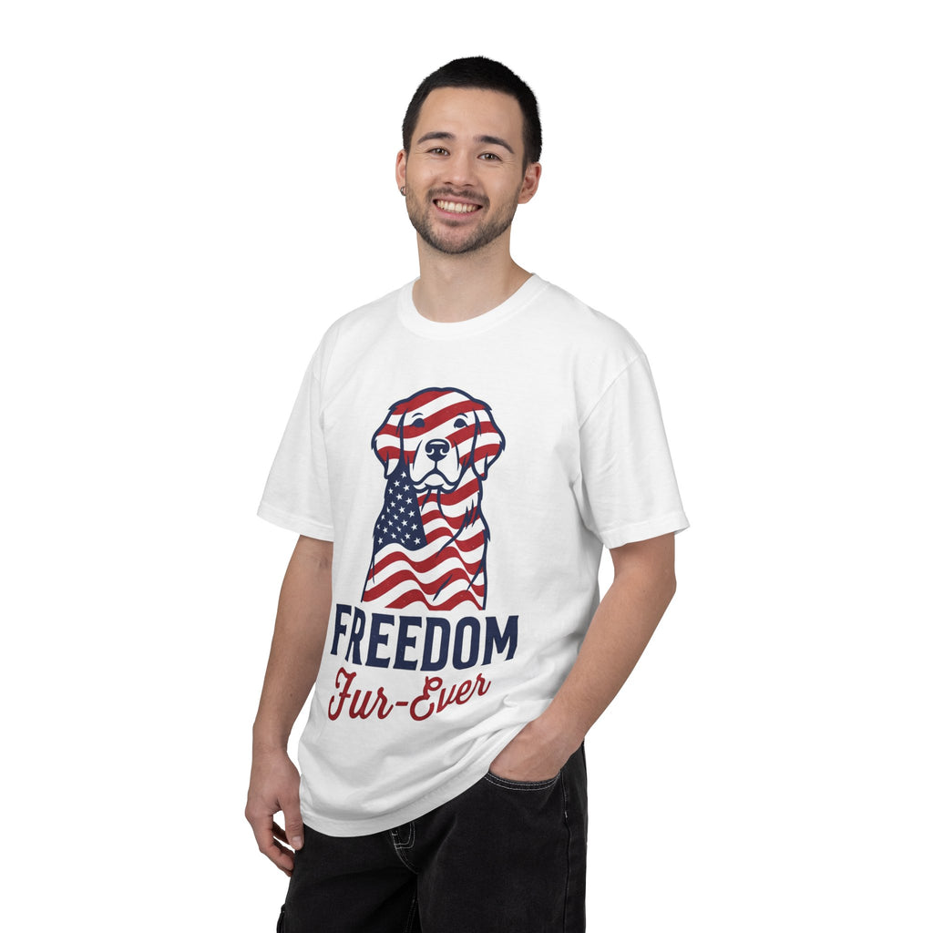 Freedom Fur-Ever Patriotic Dog T-Shirt