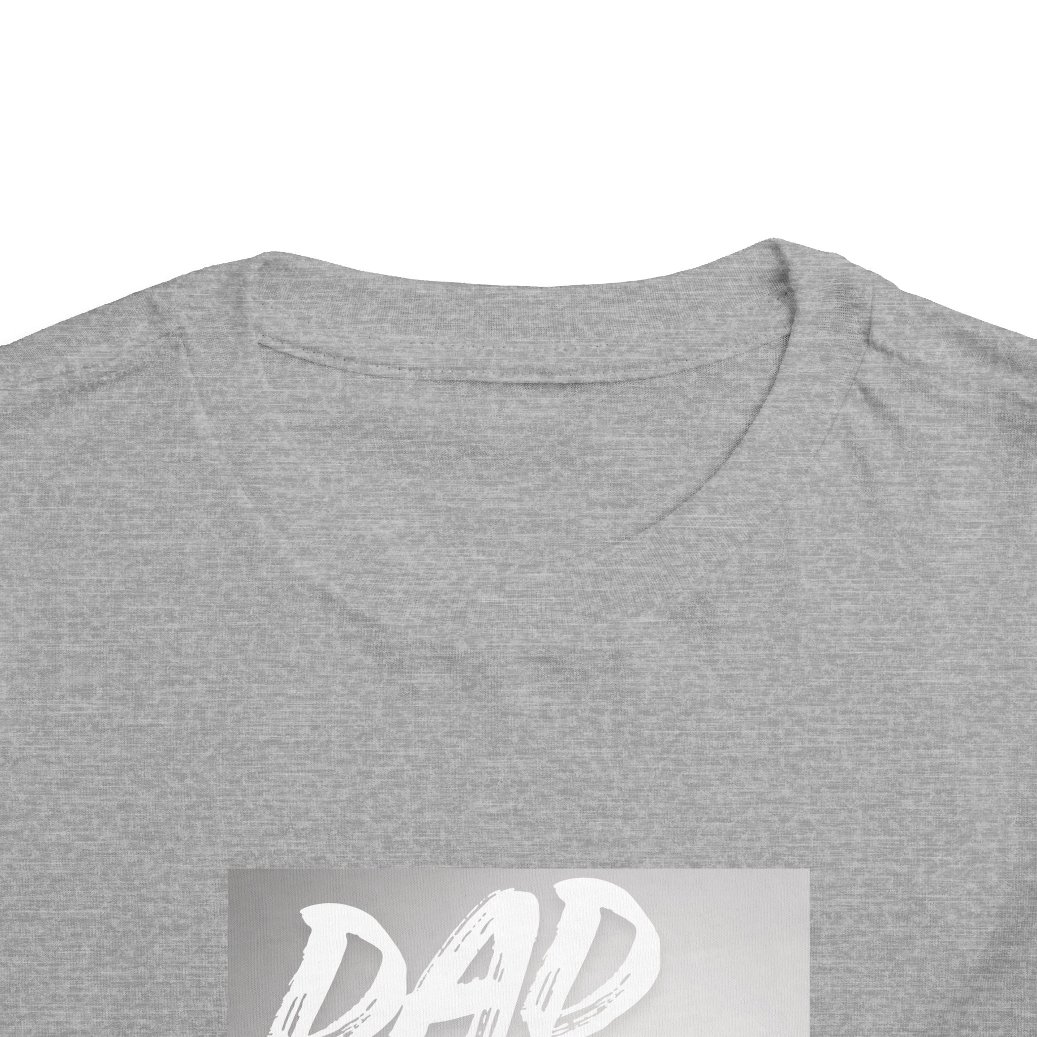 Toddler Tee — "Dad Vibes Matter" Fist Bump Baby Shirt