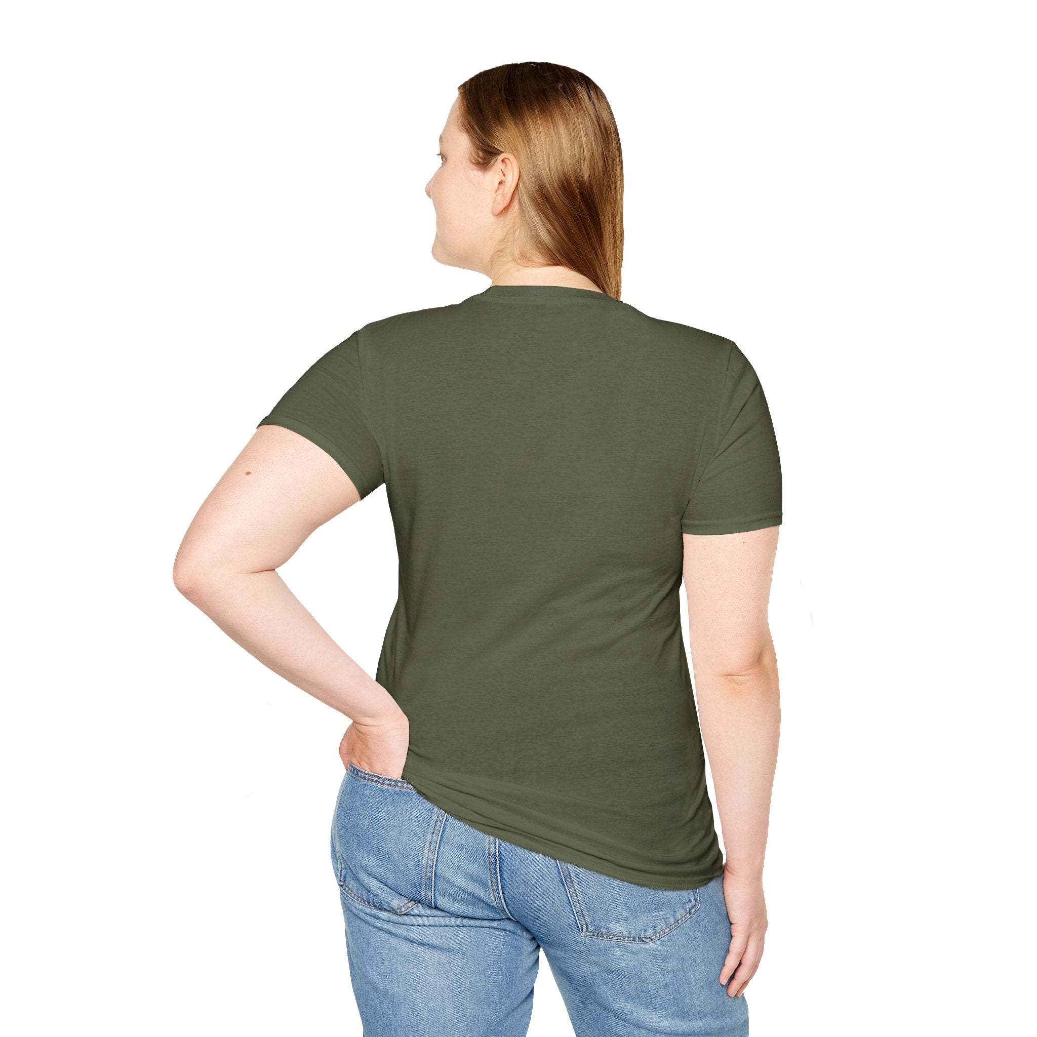 Freedom Fur-Ever Graphic T-Shirt — American Flag Dog Silhouette