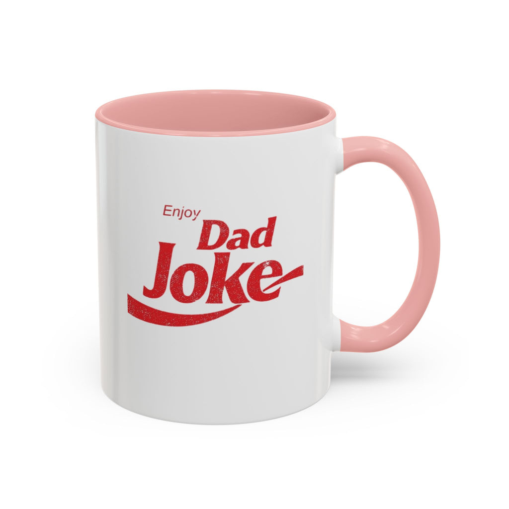 Dad Joke Coffee Mug — 'Enjoy Dad Joke' Accent Mug (11/15oz)