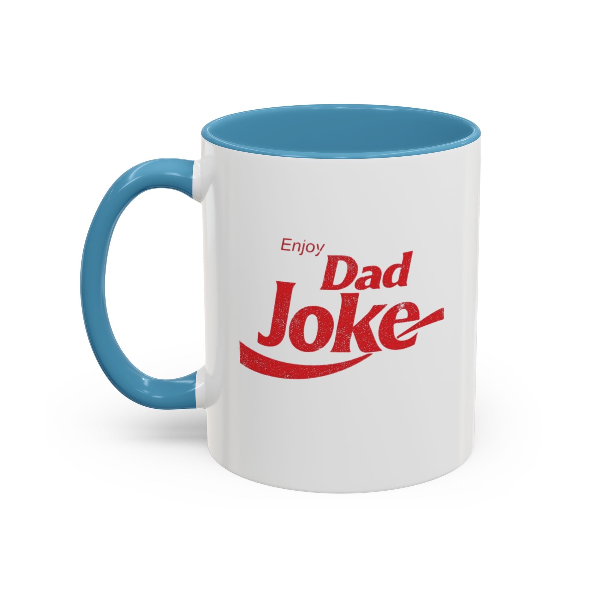 Dad Joke Coffee Mug — 'Enjoy Dad Joke' Accent Mug (11/15oz)