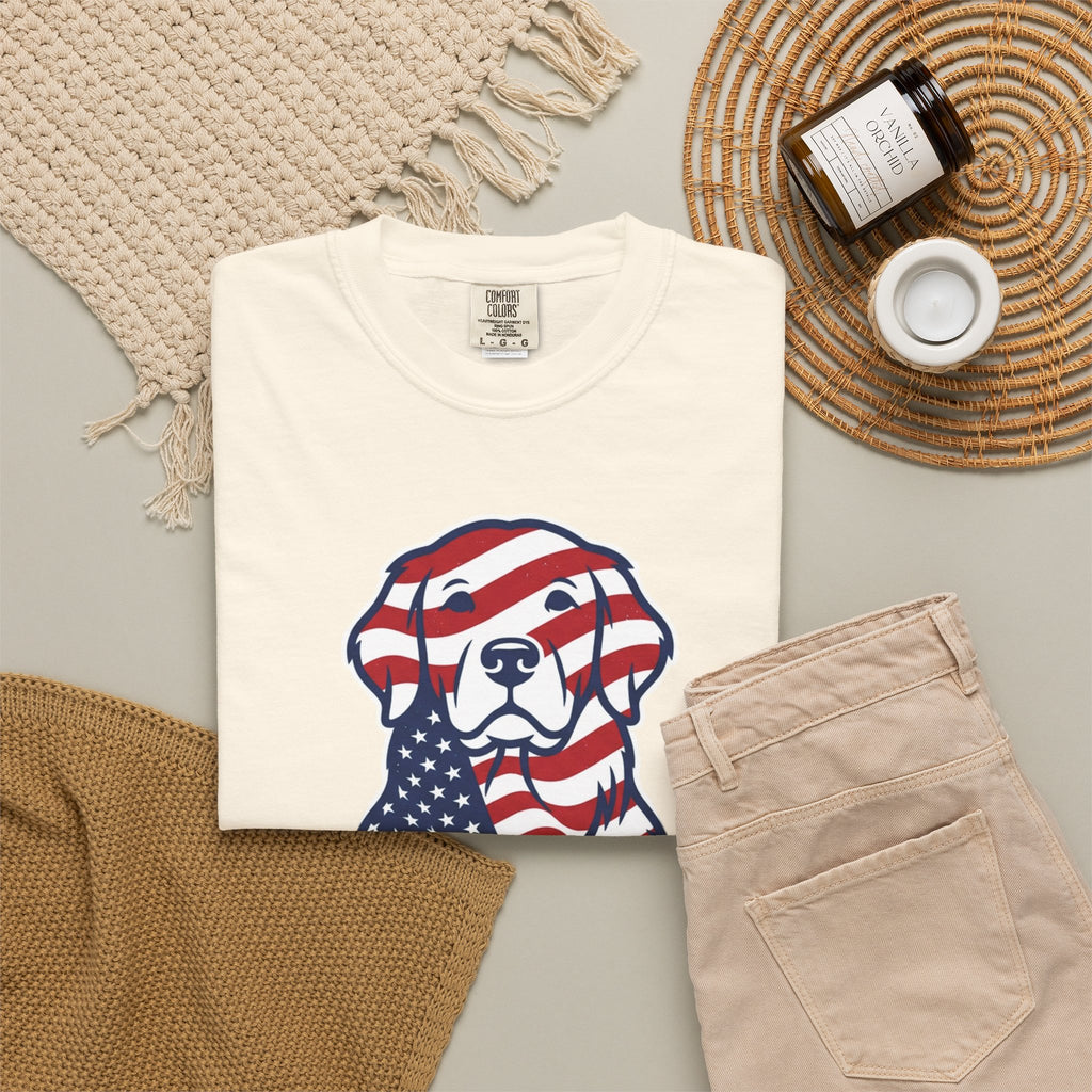 Freedom Fur-Ever Patriotic Dog T-Shirt