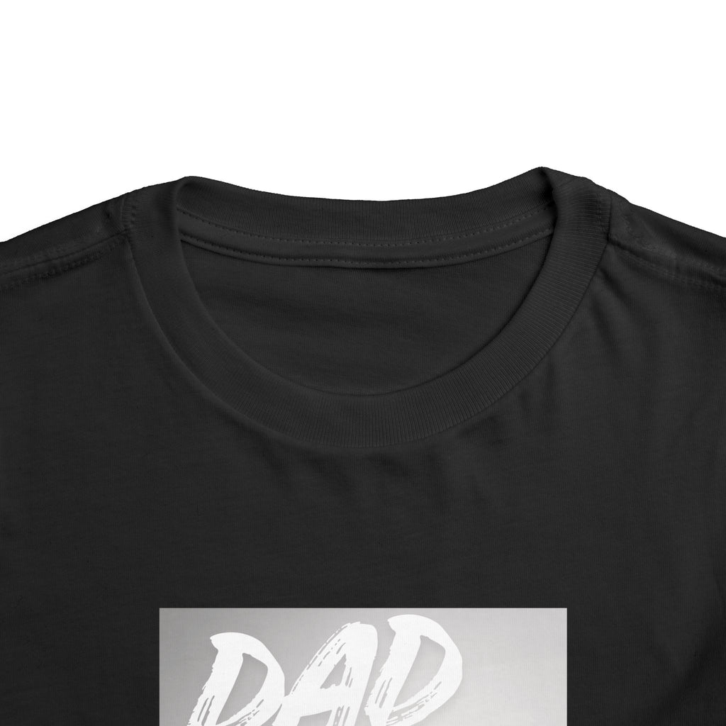 Toddler Tee — "Dad Vibes Matter" Fist Bump Baby Shirt