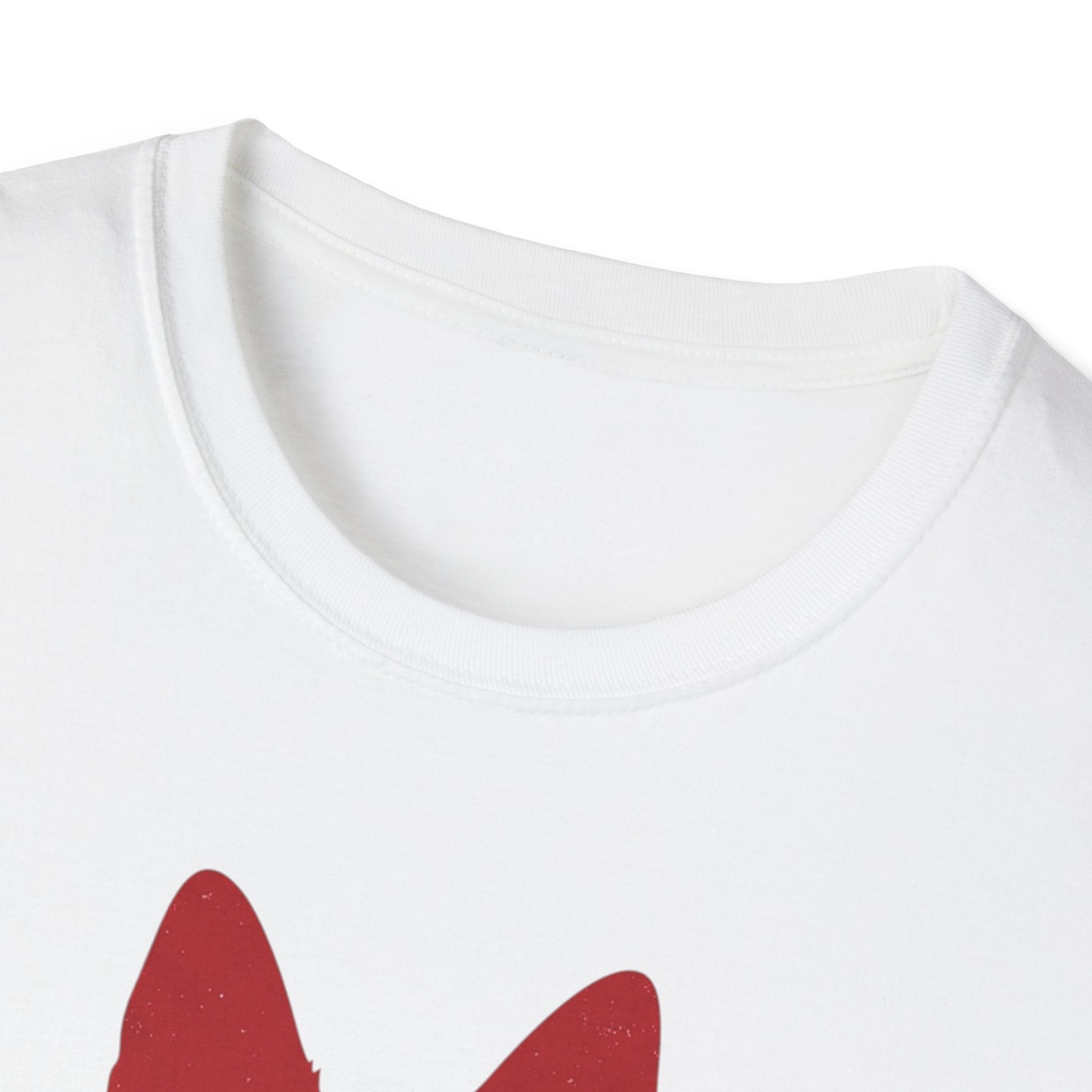 Freedom Fur-Ever Graphic T-Shirt — American Flag Dog Silhouette