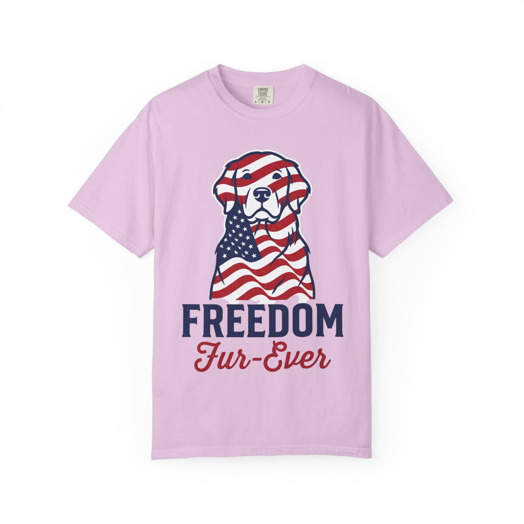 Freedom Fur-Ever Patriotic Dog T-Shirt