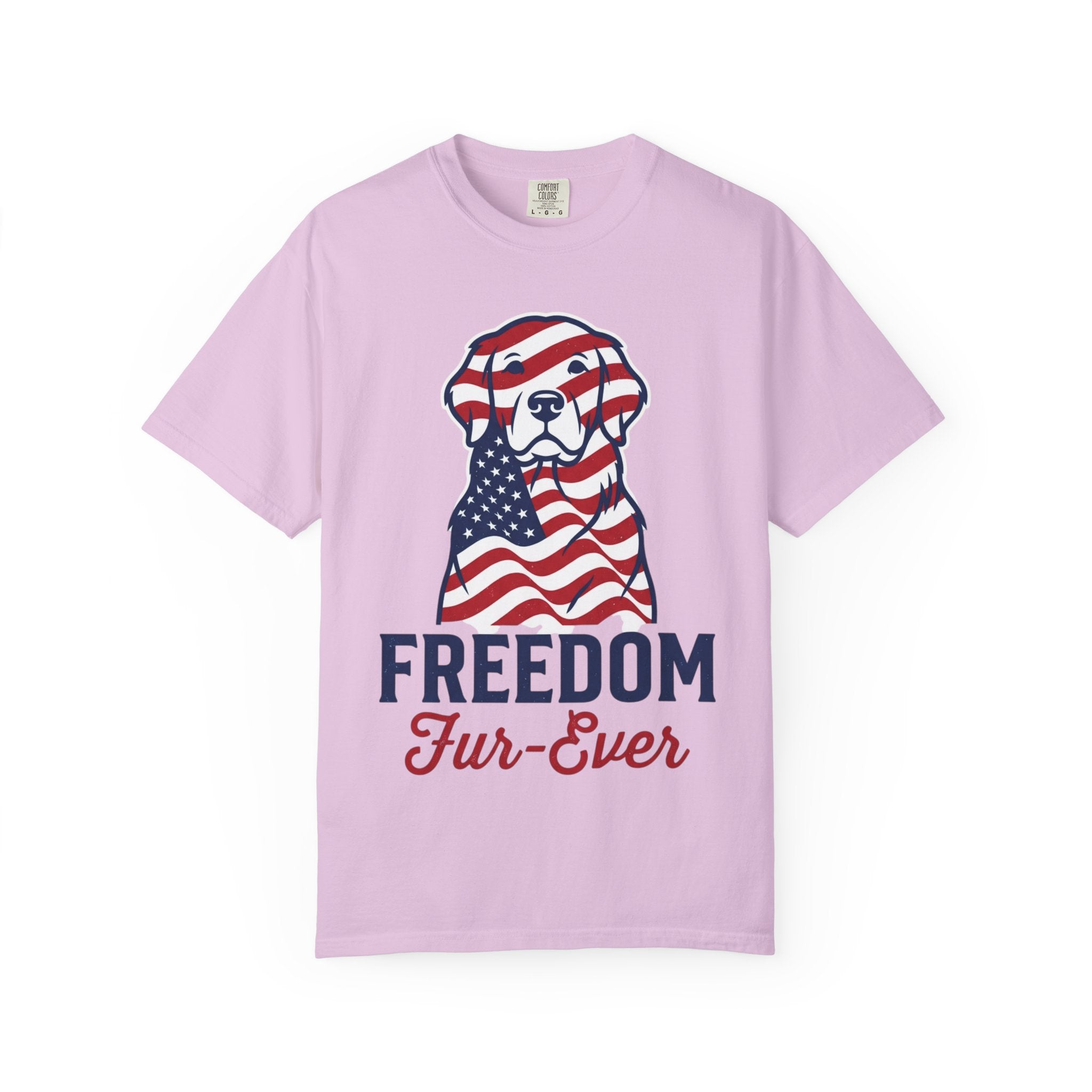 Freedom Fur-Ever Patriotic Dog T-Shirt